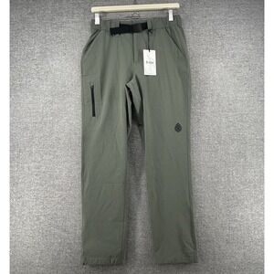 Stio Pinedale Hiking Pants Women Size 6S Green Belted Outdoor NEW $ 149